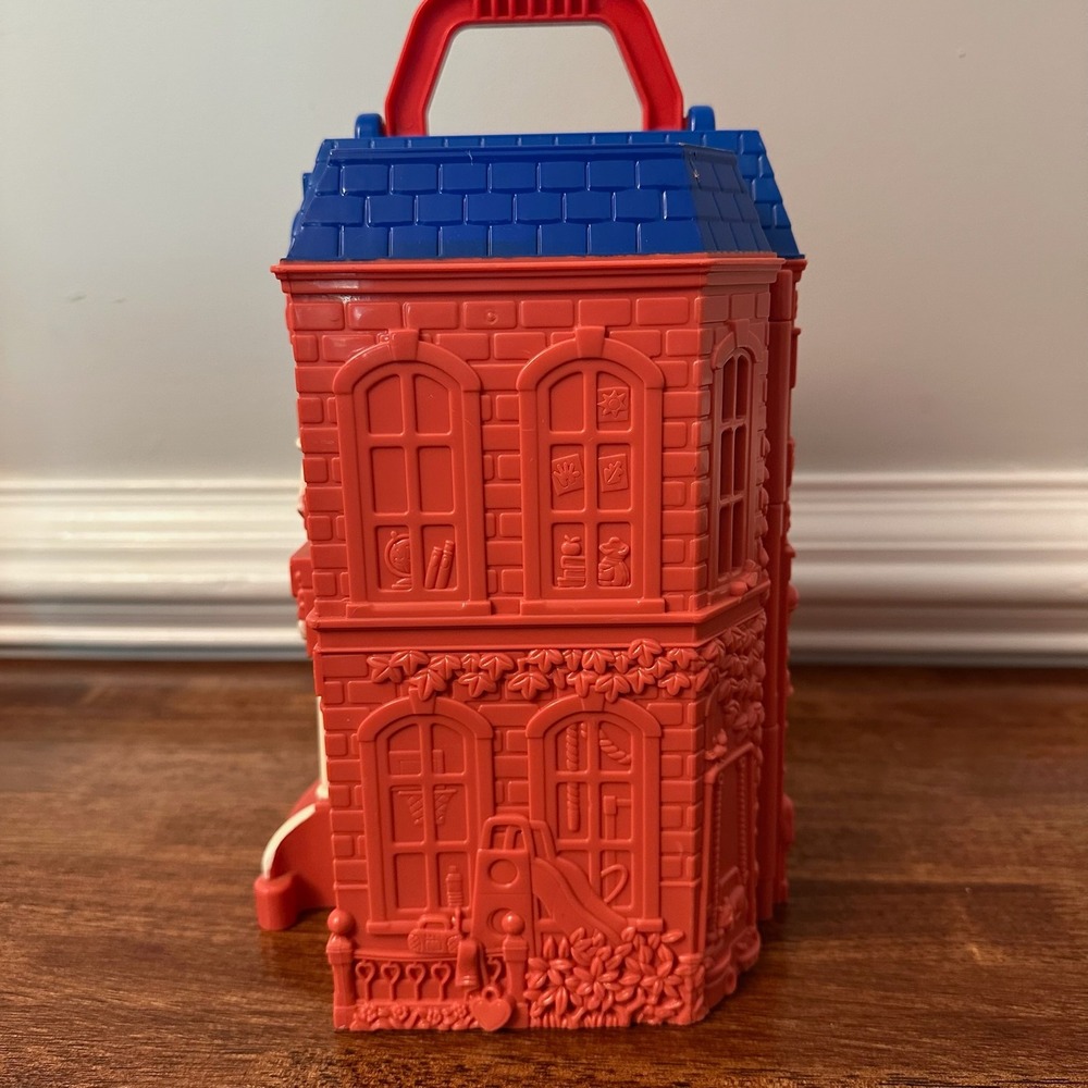 Fisher-Price 2002 Loving Family Sweet Streets School 77884 Folding Transportable - Picture 4 of 9